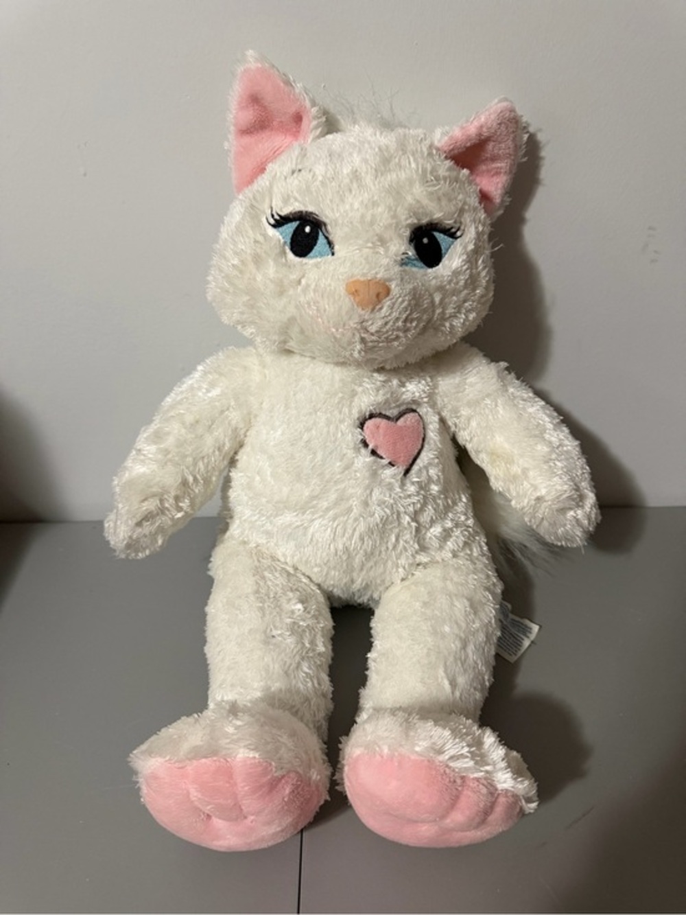 Build A Bear White Sassy Kitty Marie The Aristocats Retired